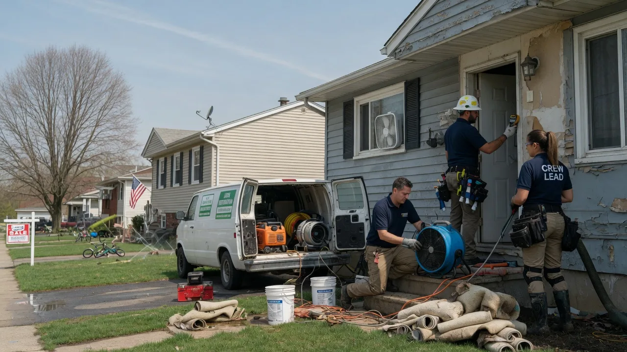 Flood Cleanup in Mechanicville, NY near me
